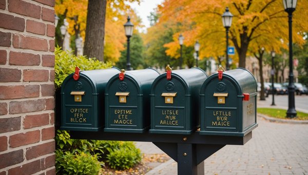 Optimisez votre espace avec un bloc boîte aux lettres pratique